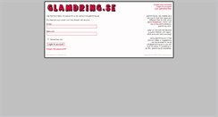 Desktop Screenshot of glamdring.se