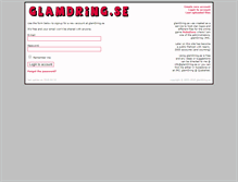 Tablet Screenshot of glamdring.se
